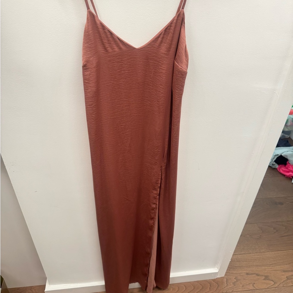 Mauve Slip Dress